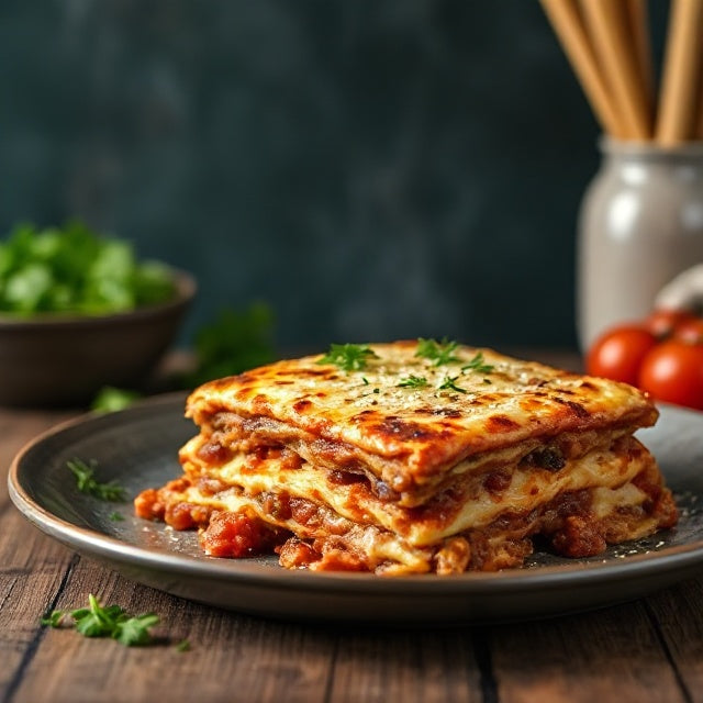 Beef Lasagne (Frozen Meal)