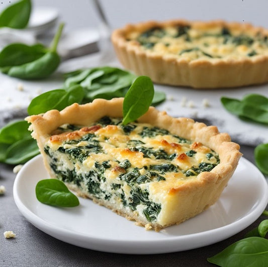 Spinach and Feta Quiche (frozen)